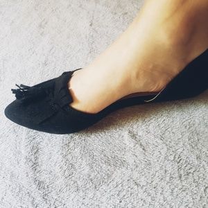 Black flats